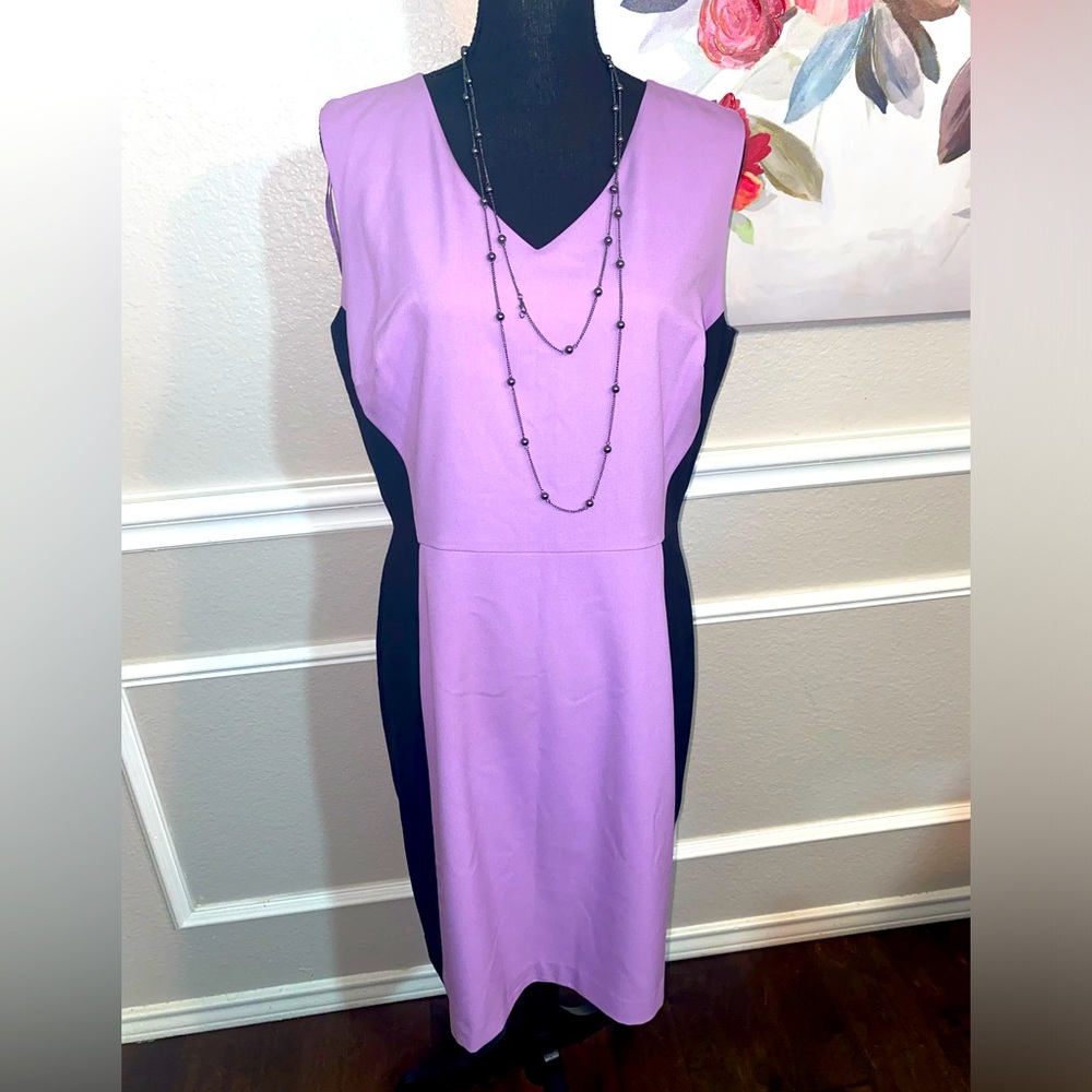 New York & Company Dress || Size 12 || Purple and Black